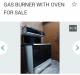 Gas burner and oven